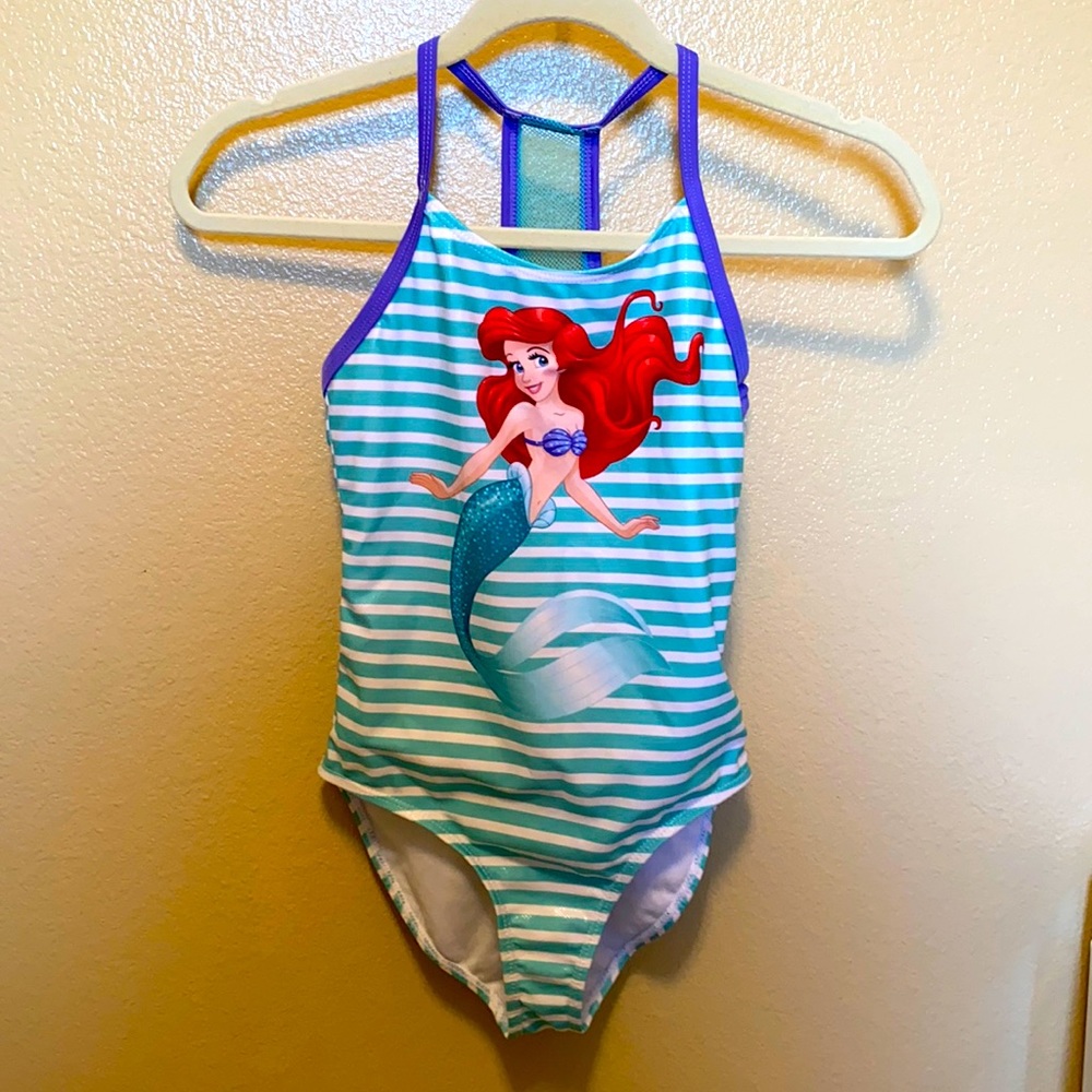 Disney Little mermaid swimsuit, size L. NWOT